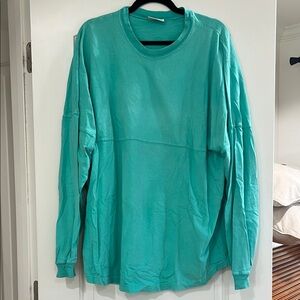 Teal Long Sleeve Sweatshirt
